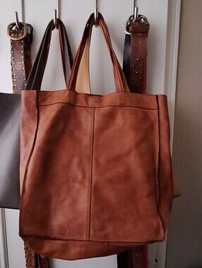 Harbour 2nd Brown 100% Leather Tote Bag
